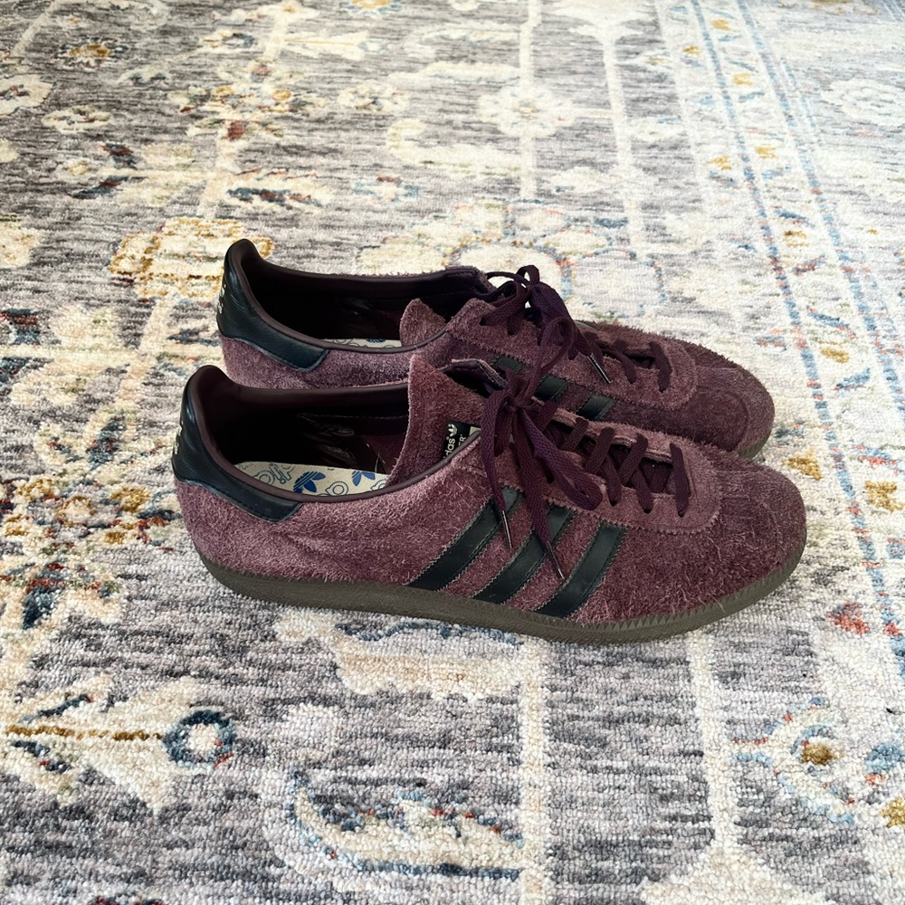 Adidas Samba Shoes - Purple Suede “Beaver”